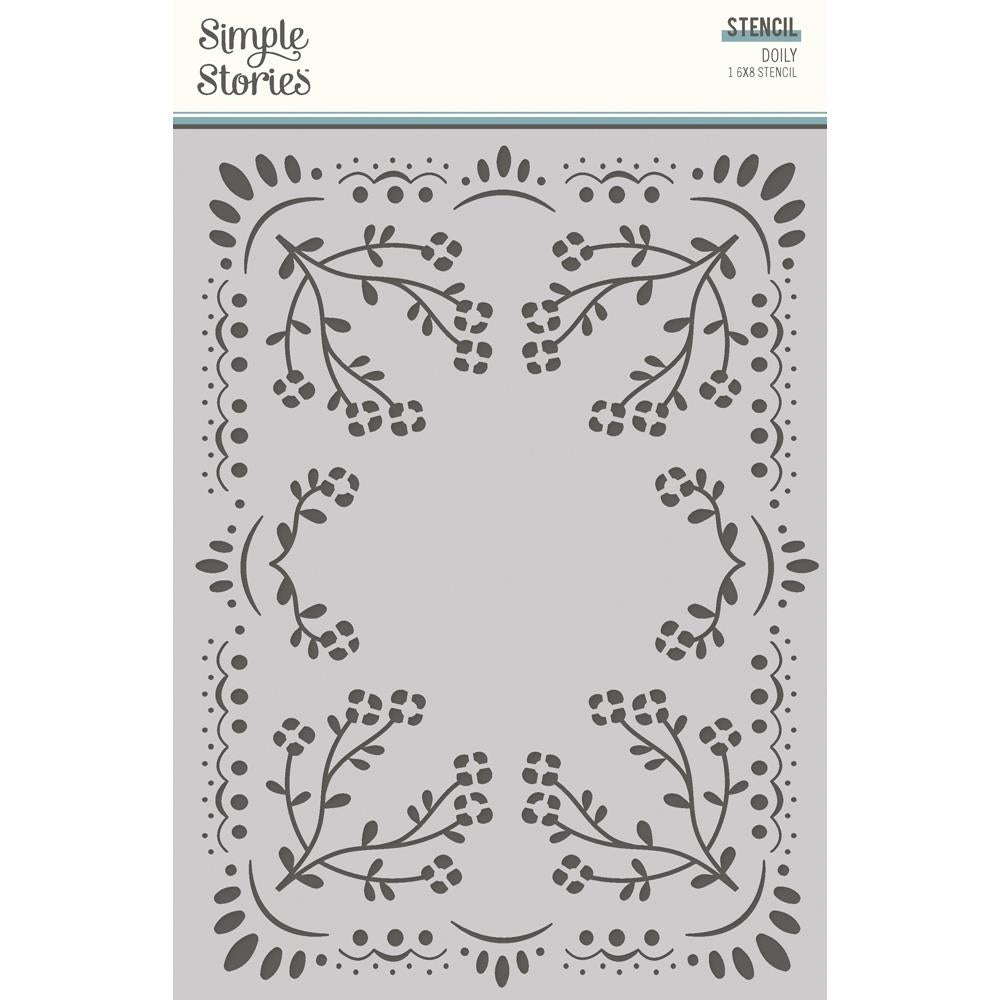 Simple Stories Remember 6 x 8 Stencil 21530