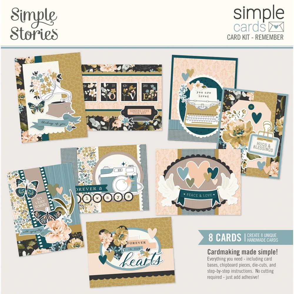 Simple Stories Remember Card Kit 21532