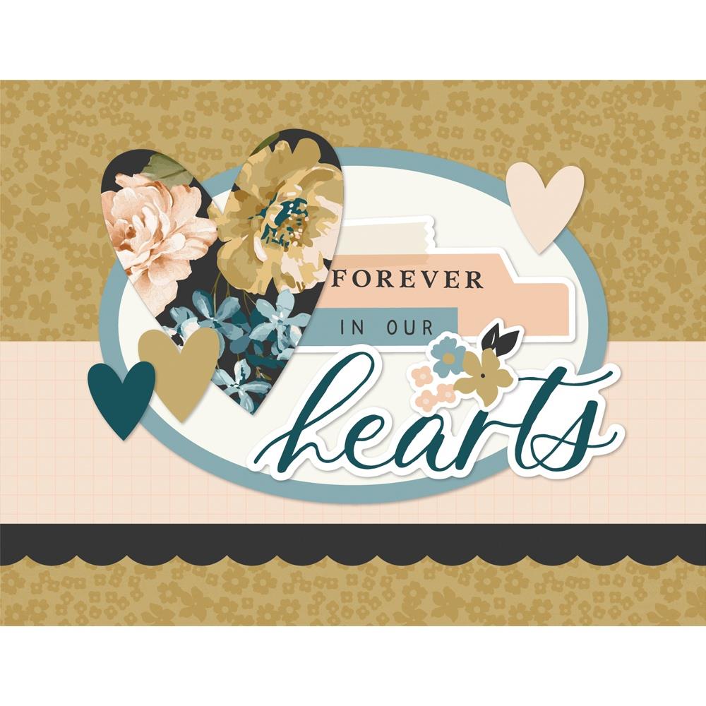 Simple Stories Remember Card Kit 21532 Forever In Our Hearts Card