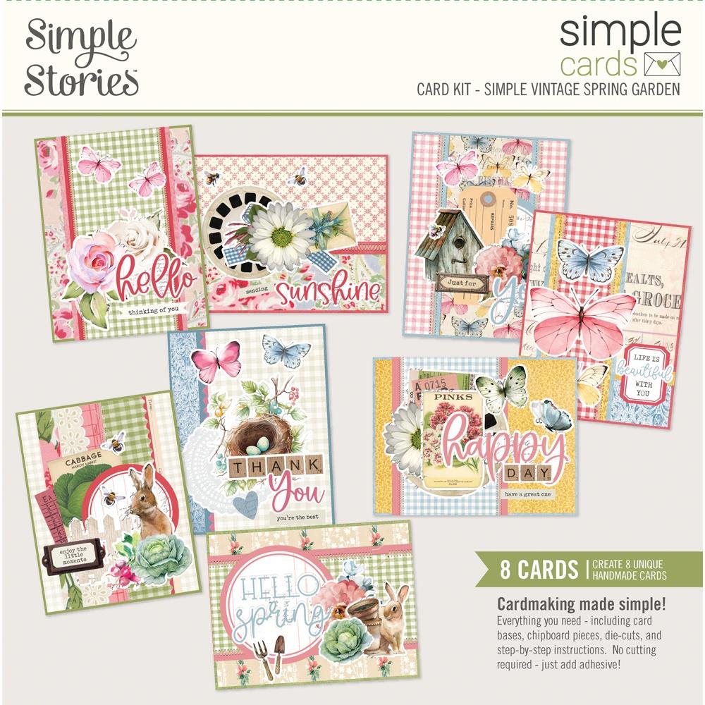 Simple Stories Vintage Spring Garden Card Kit 21739
