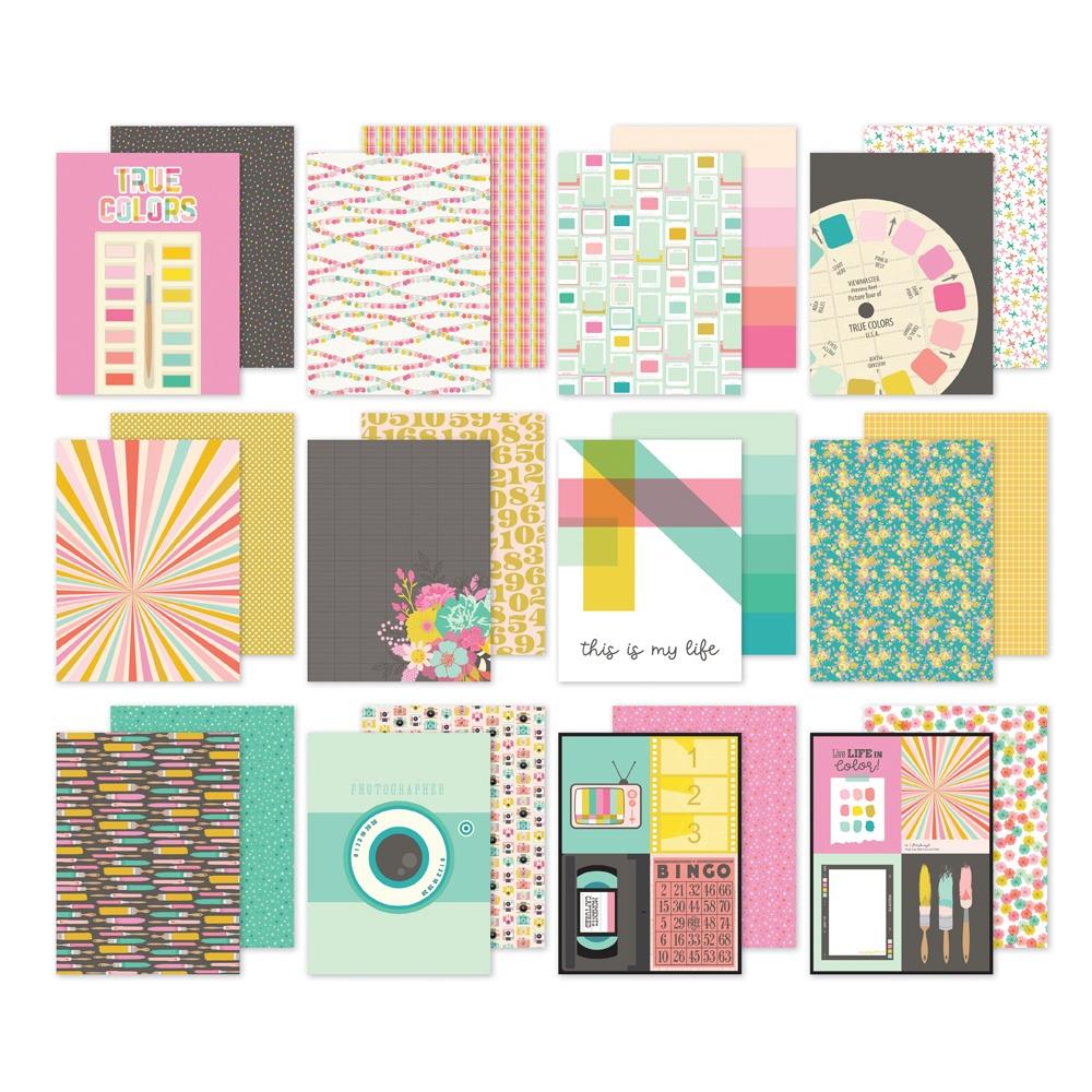 Simple Stories True Colors 6 x 8 Paper Pad 21815 Detailed Product View