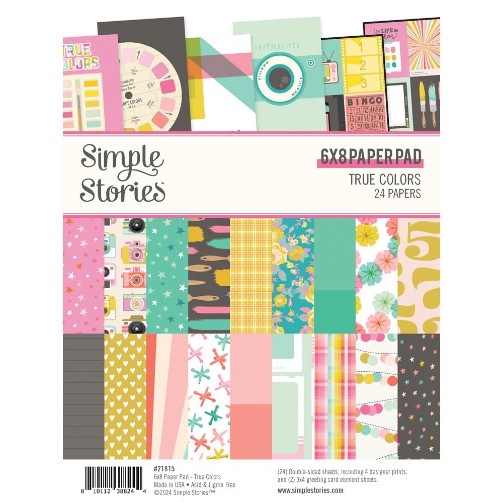 Simple Stories True Colors 6 x 8 Paper Pad 21815