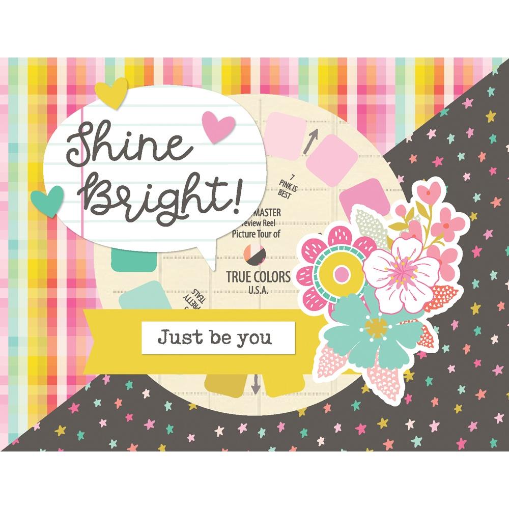 Simple Stories True Colors Card Kit 21831 Shine Bright card