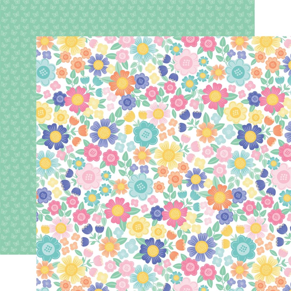 Echo Park My Little Girl 12 x 12 Collection Kit mlg358016 Bright Floral