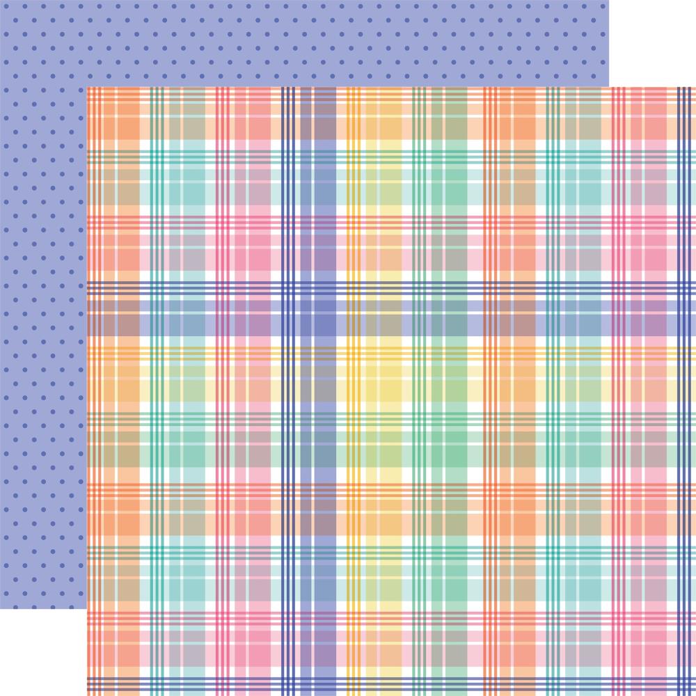 Echo Park My Little Girl 12 x 12 Collection Kit mlg358016 Pretty Girl Plaid