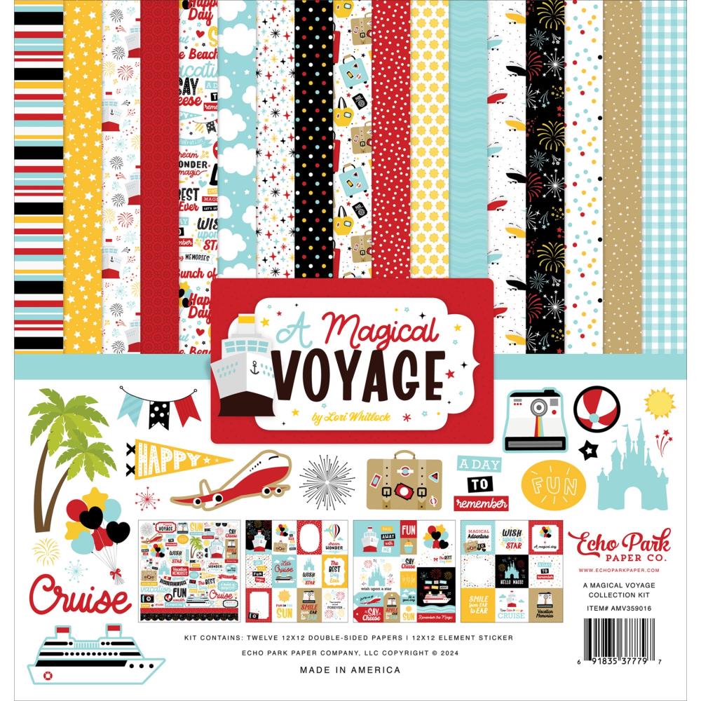 Echo Park A Magical Voyage 12 x 12 Collection Kit amv359016