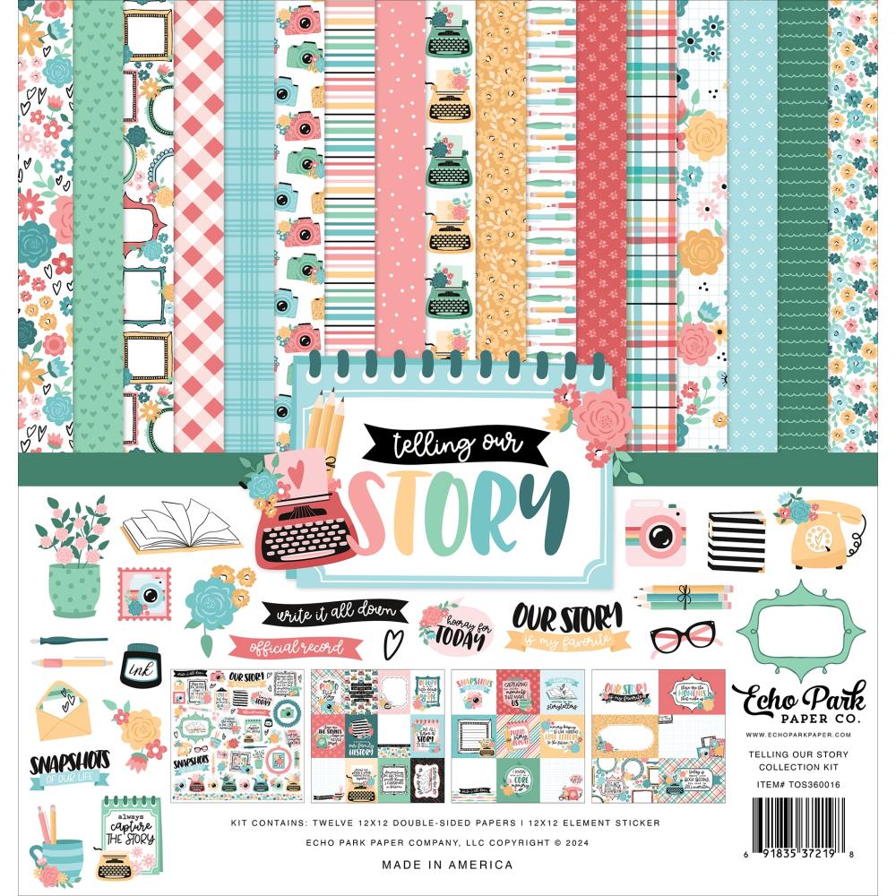 Echo Park Telling Our Story 12 x 12 Collection Kit tos360016