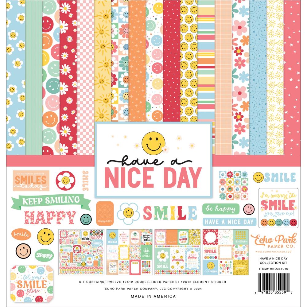 Echo Park Have A Nice Day 12 x 12 Collection Kit hnd361016