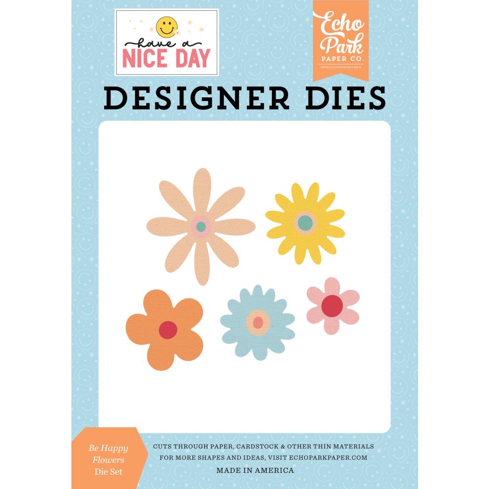 Echo Park Be Happy Flowers Dies hnd361045