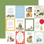 Echo Park Winnie The Pooh 12 x 12 Mega Bundle wtp363050 3X4 Journaling Cards