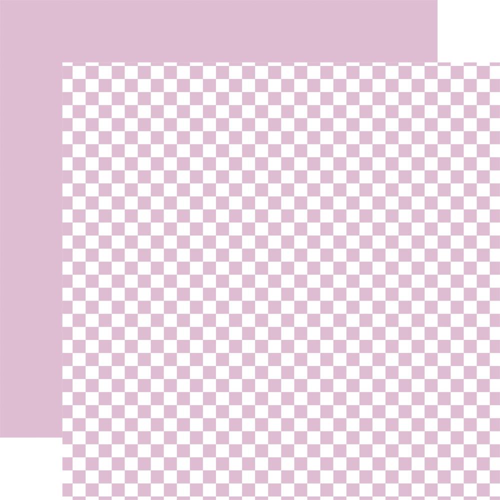 Echo Park Spring Checkerboard 12 x 12 Collection Kit csp372016 Lavender