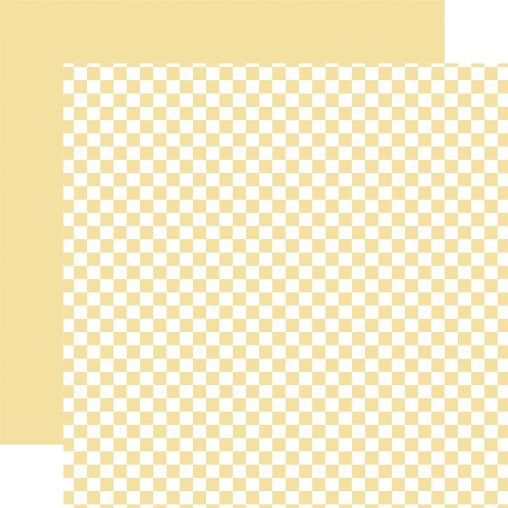 Echo Park Spring Checkerboard 12 x 12 Collection Kit csp372016 Yellow