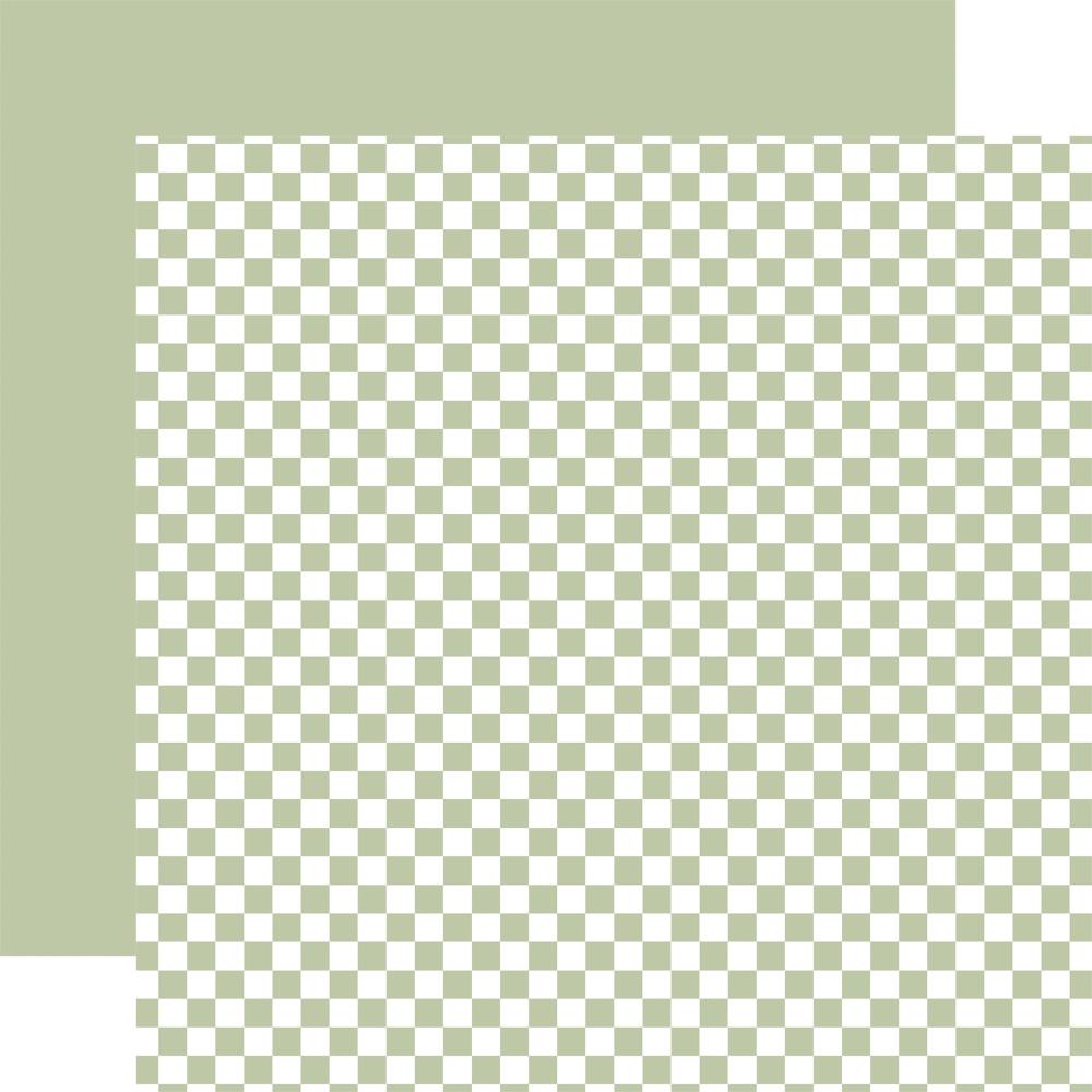 Echo Park Spring Checkerboard 12 x 12 Collection Kit csp372016 Celery