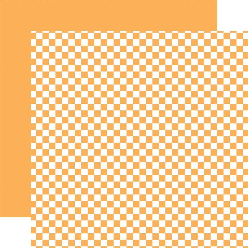 Echo Park Spring Checkerboard 12 x 12 Collection Kit csp372016 Carrot