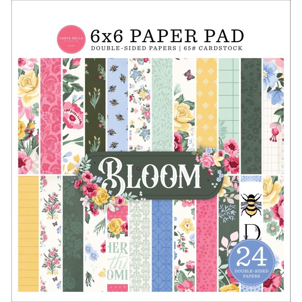 Carta Bella Bloom 6 x 6 Paper Pad cbbl366023