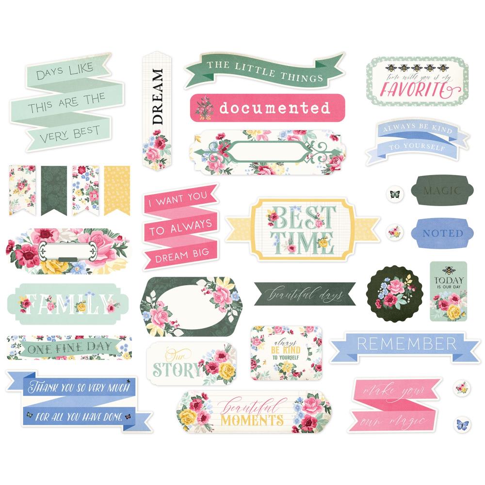 Carta Bella Bloom Titles And Phrases cbbl366032 Sentiments View