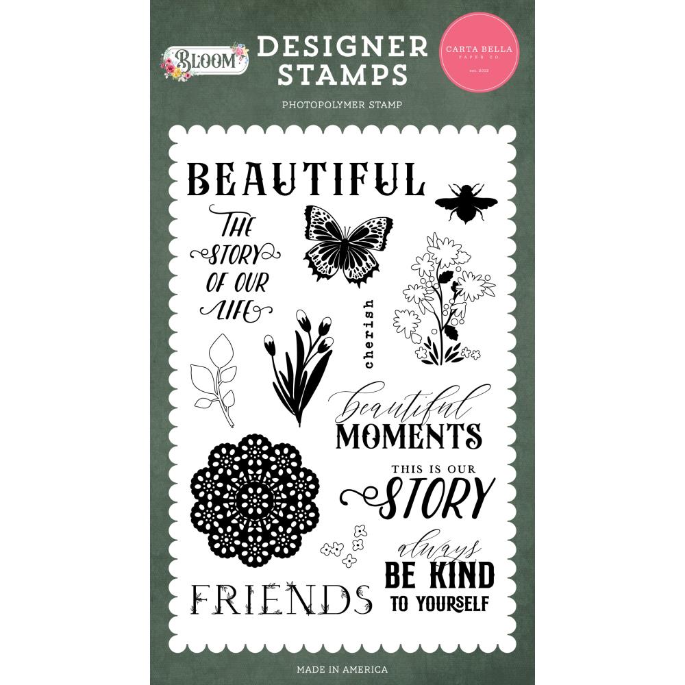 Carta Bella Beautiful Moments Clear Stamps cbbl366045