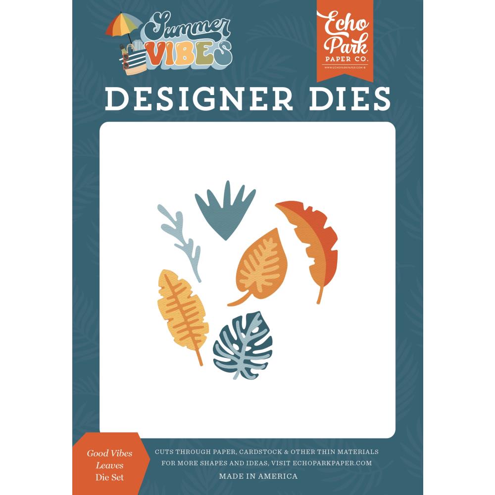 Echo Park Good Vibes Leaves Dies sv365040