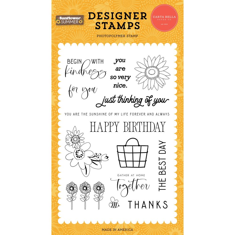 Carta Bella Begin With Kindness Clear Stamps cbss368045