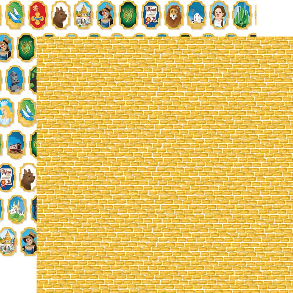 Carta Bella Wizard Of Oz 12 x 12 Collection Kit cbwo356016 Yellow Brick Road
