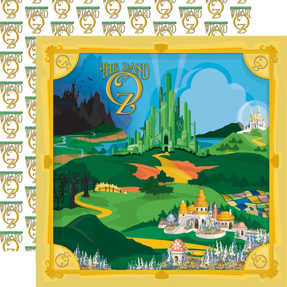 Carta Bella Wizard Of Oz 12 x 12 Collection Kit cbwo356016 The Land Of Oz