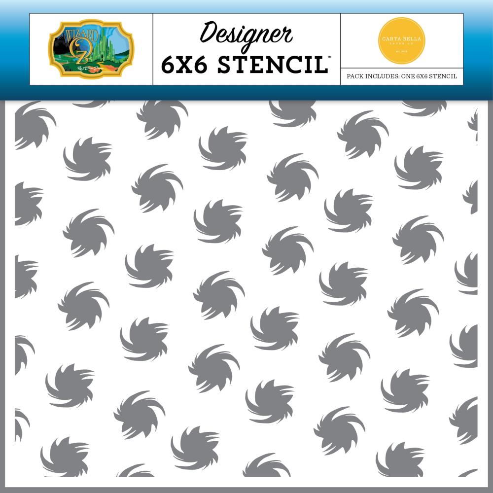 Carta Bella Twister 6 x 6 Stencil cbwo356034