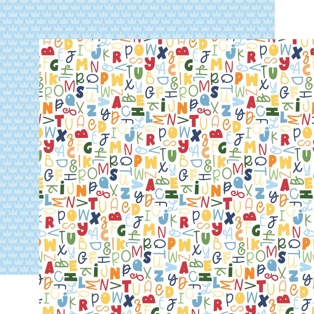 Echo Park My Little Boy 12 x 12 Collection Kit mlb357016 Learning Letters