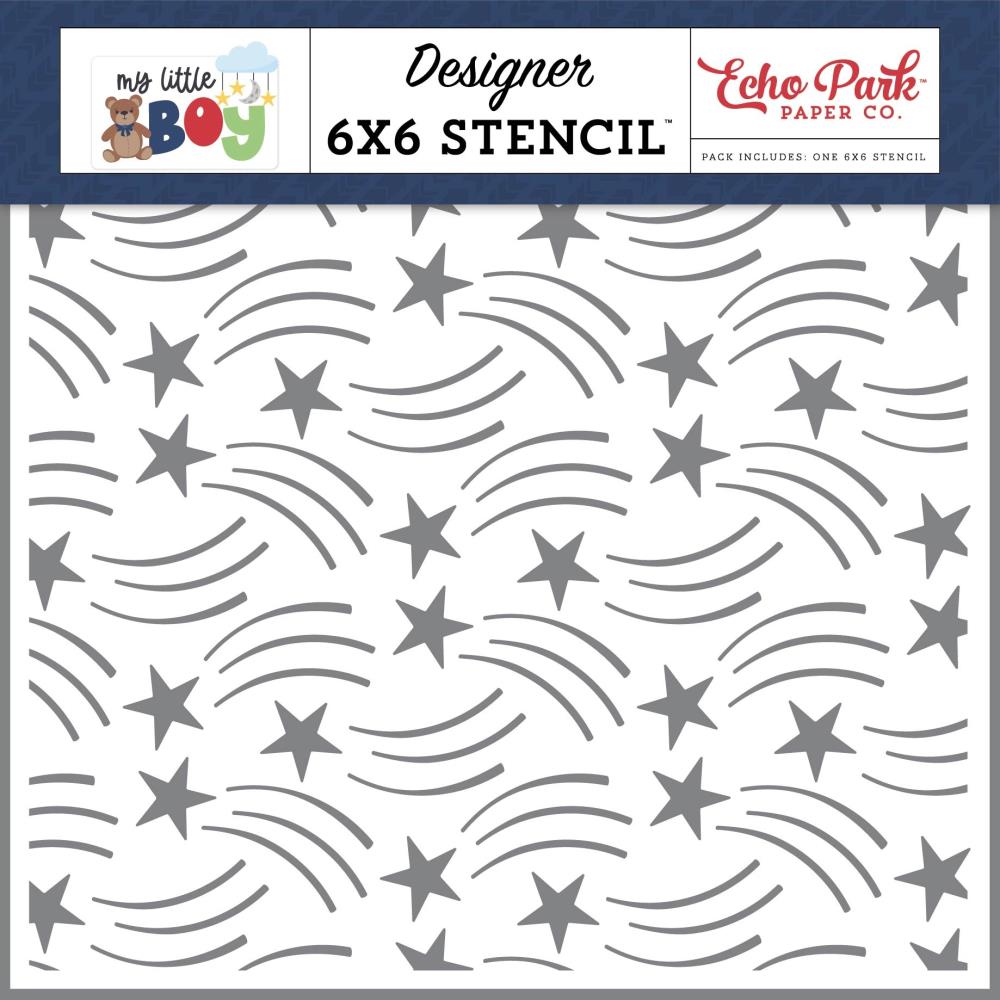 Echo Park Sky Full Of Stars 6 x 6 Stencil mlb357033