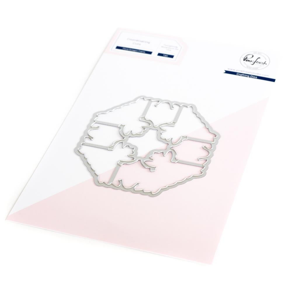 Pinkfresh Studio Floral Octagon Frame Die 217223