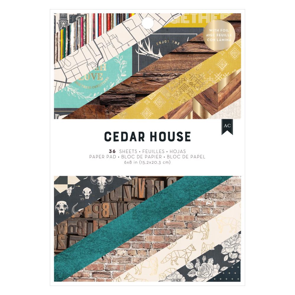 American Crafts Cedar House 6 x 8 Paper Pad 34030338