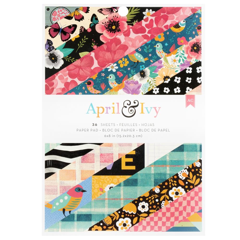 American Crafts April and Ivy 6 x 8 Paper Pad 34025589