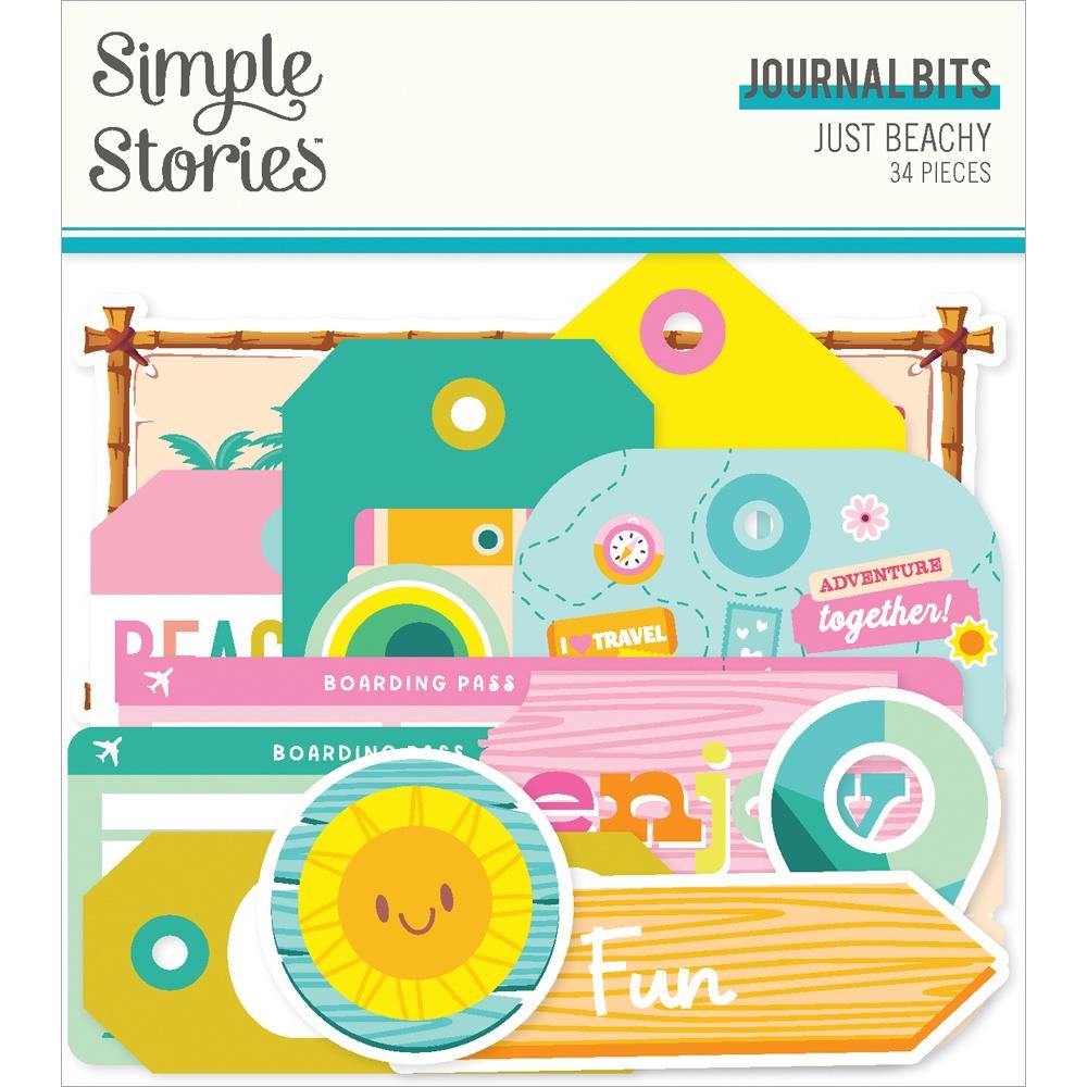 Simple Stories Just Beachy Journal Bits And Pieces 22319
