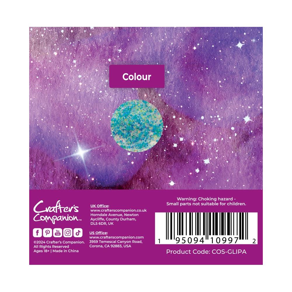 Crafter's Companion Cosmic Glitter Paste cos-glipa Package Detailed View