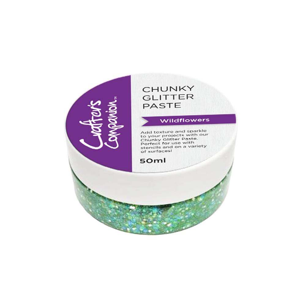 Crafter's Companion Wildflowers Chunky Glitter Paste cc-mme-chglp-wild
