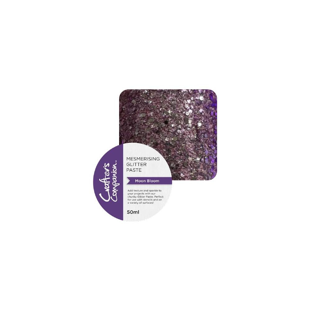 Crafter's Companion Moon Bloom Mesmerising Glitter Paste cc-mme-chglp-mobl Color Swatch