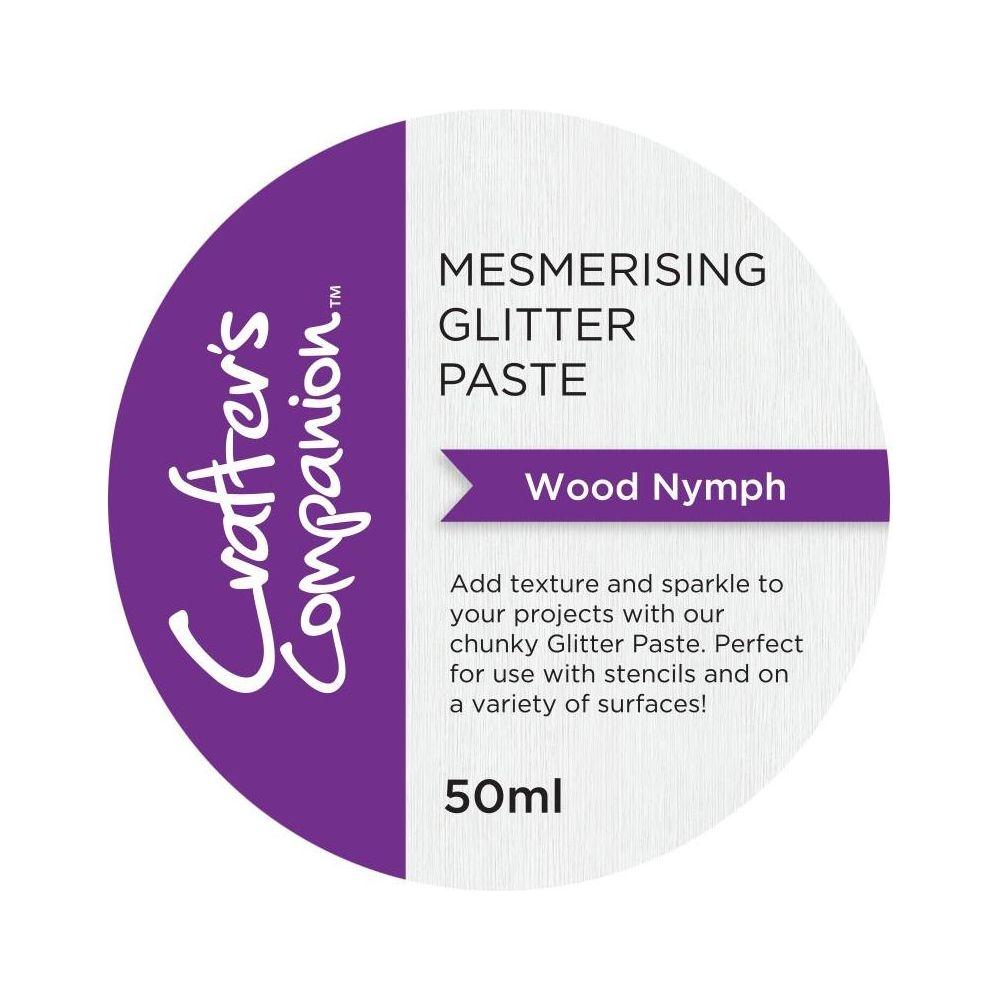 Crafter's Companion Wood Nymph Mesmerising Glitter Paste cc-mme-chglp-wony lid