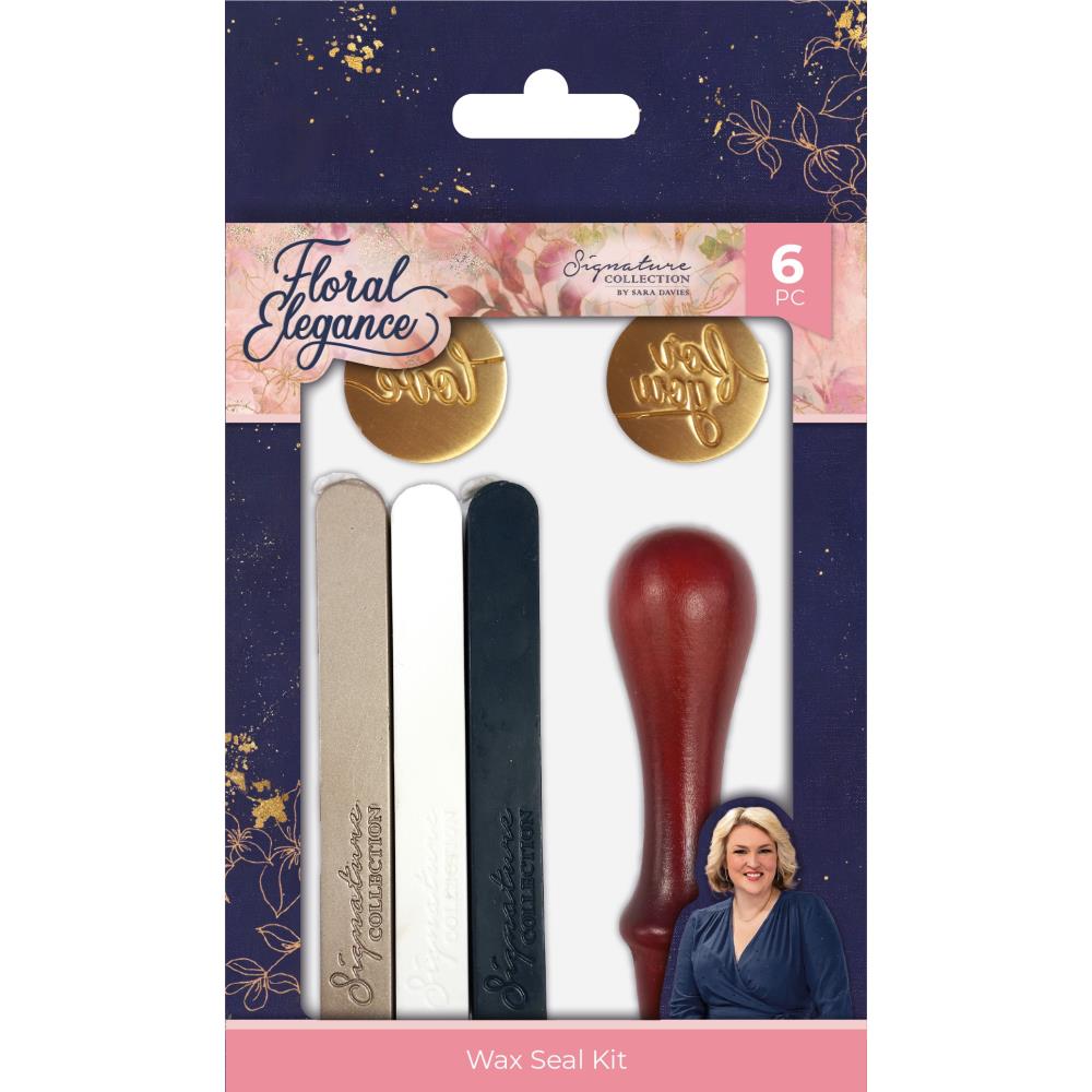 Crafter's Companion Floral Elegance Wax Seal Kit s-fe-waxkit