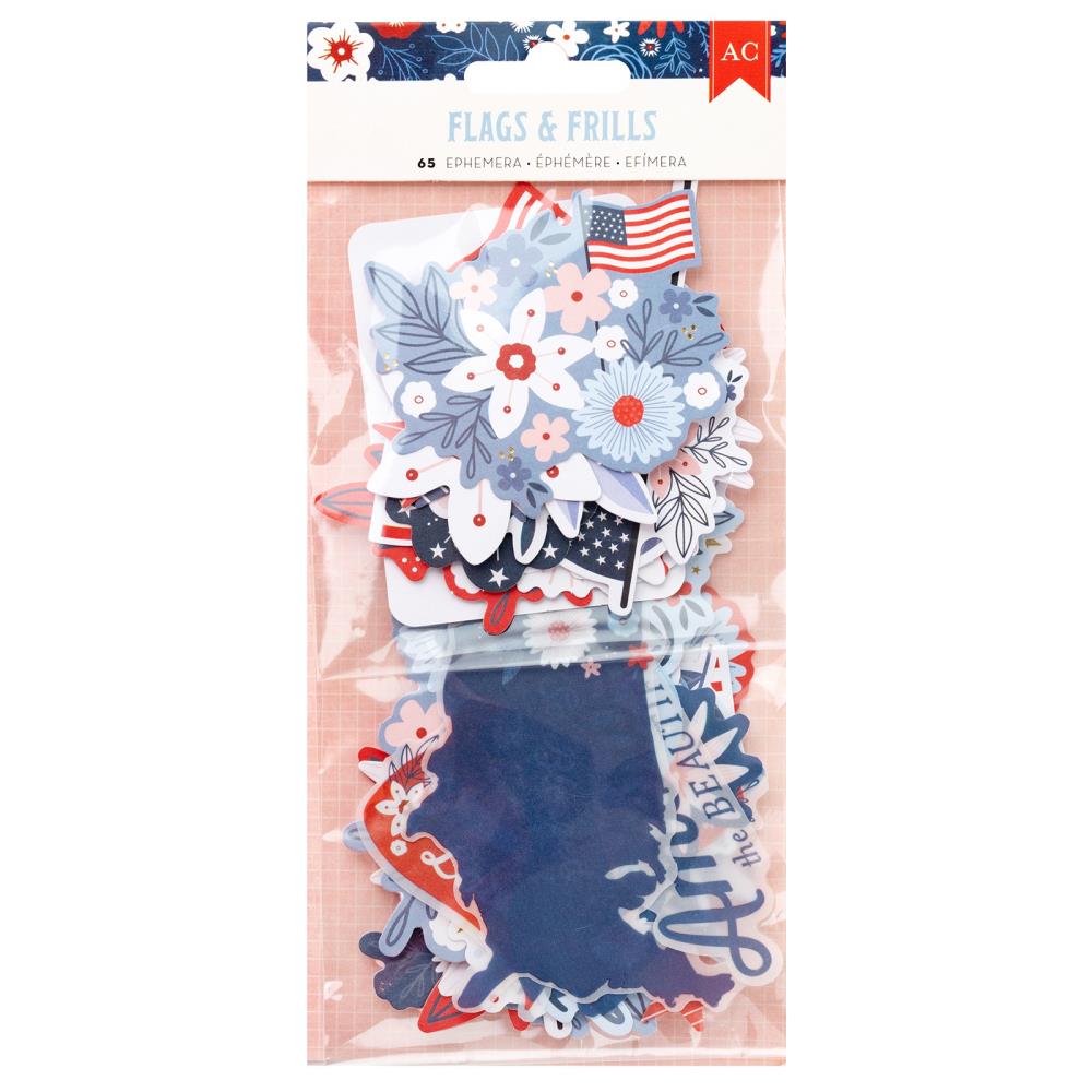 American Crafts Flags And Frills Icon Ephemera Pack 34030320