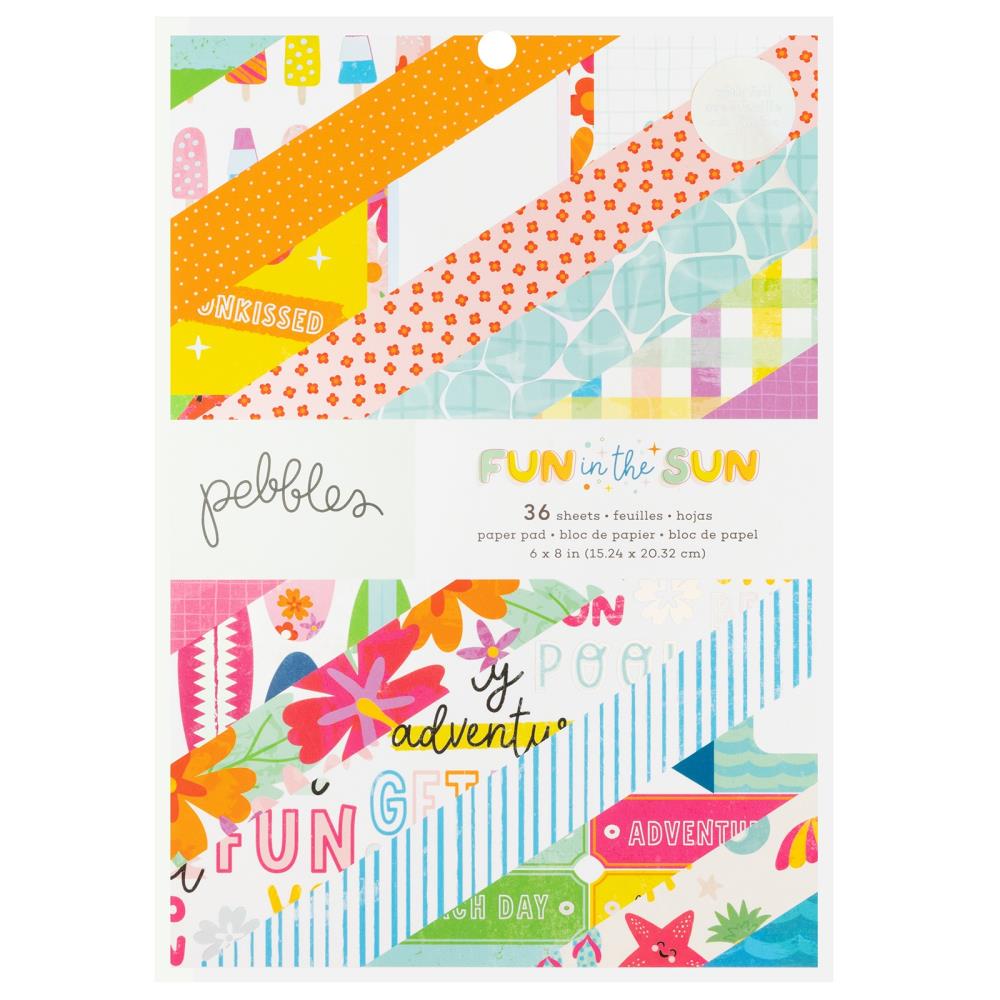 American Crafts Fun In The Sun 6 x 8 Paper Pad 34030653