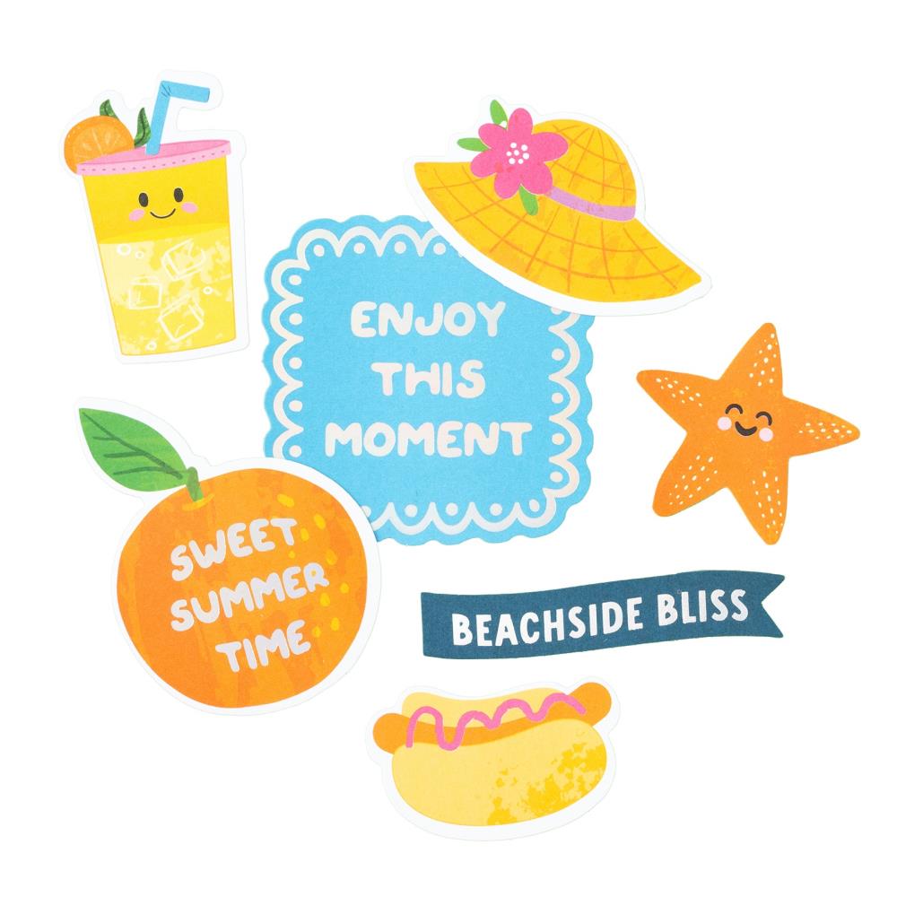 American Crafts Fun In The Sun Icon Ephemera Pack 34030661 product