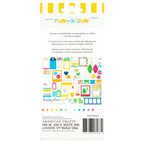 American Crafts Fun In The Sun Journaling Ephemera Pack 34030662 back