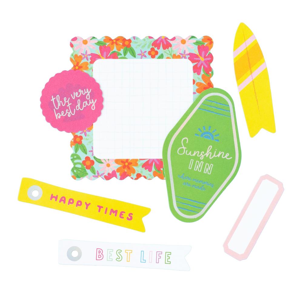 American Crafts Fun In The Sun Journaling Ephemera Pack 34030662 product