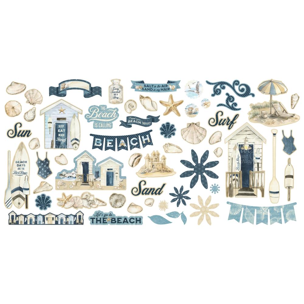 Graphic 45 The Beach Is Calling Ephemera Assortment g4502804 products