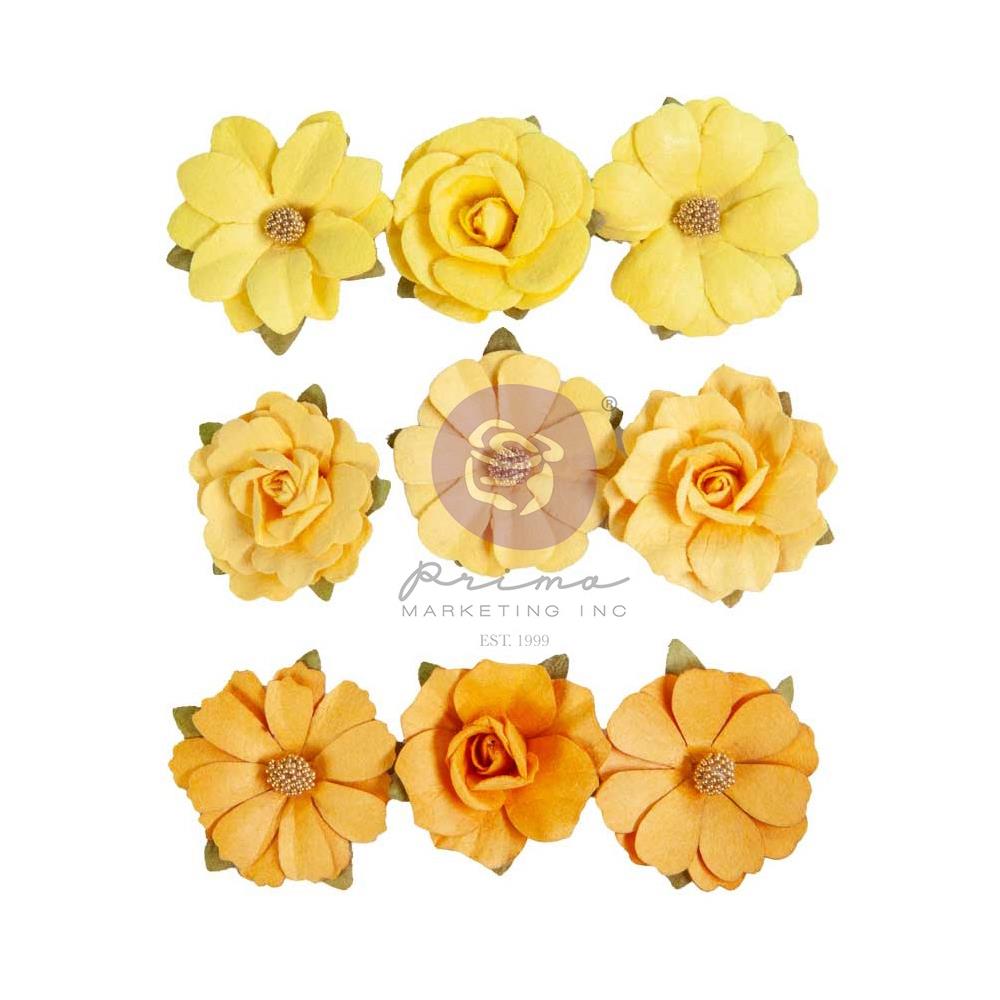 Prima Marketing Warm Sunshine Flowers In Full Bloom 668594