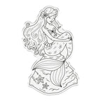 Crafter's Companion Mesmerizing Mermaid Stamp And Die s-eo-std-meme Alternate View