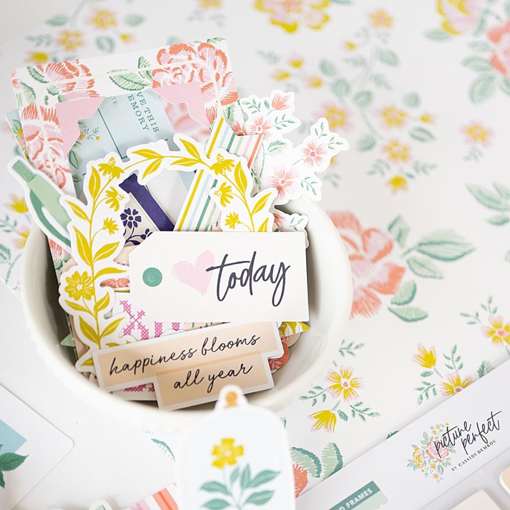 Pinkfresh Studio Picture Perfect Ephemera Pack 232424 Today Tag Project