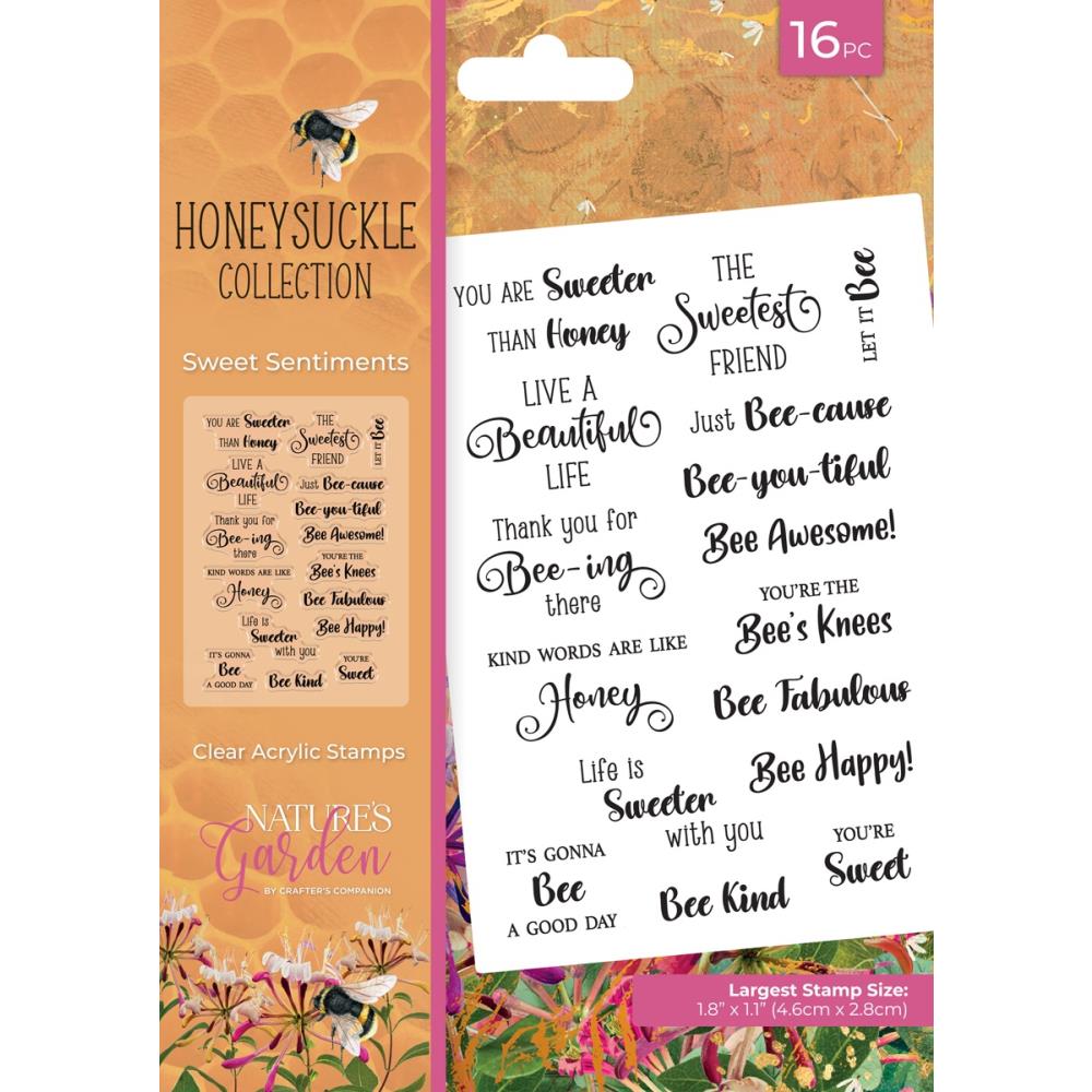 Crafter's Companion Sweet Sentiments Clear Stamps ng-hs-ca-st-swse