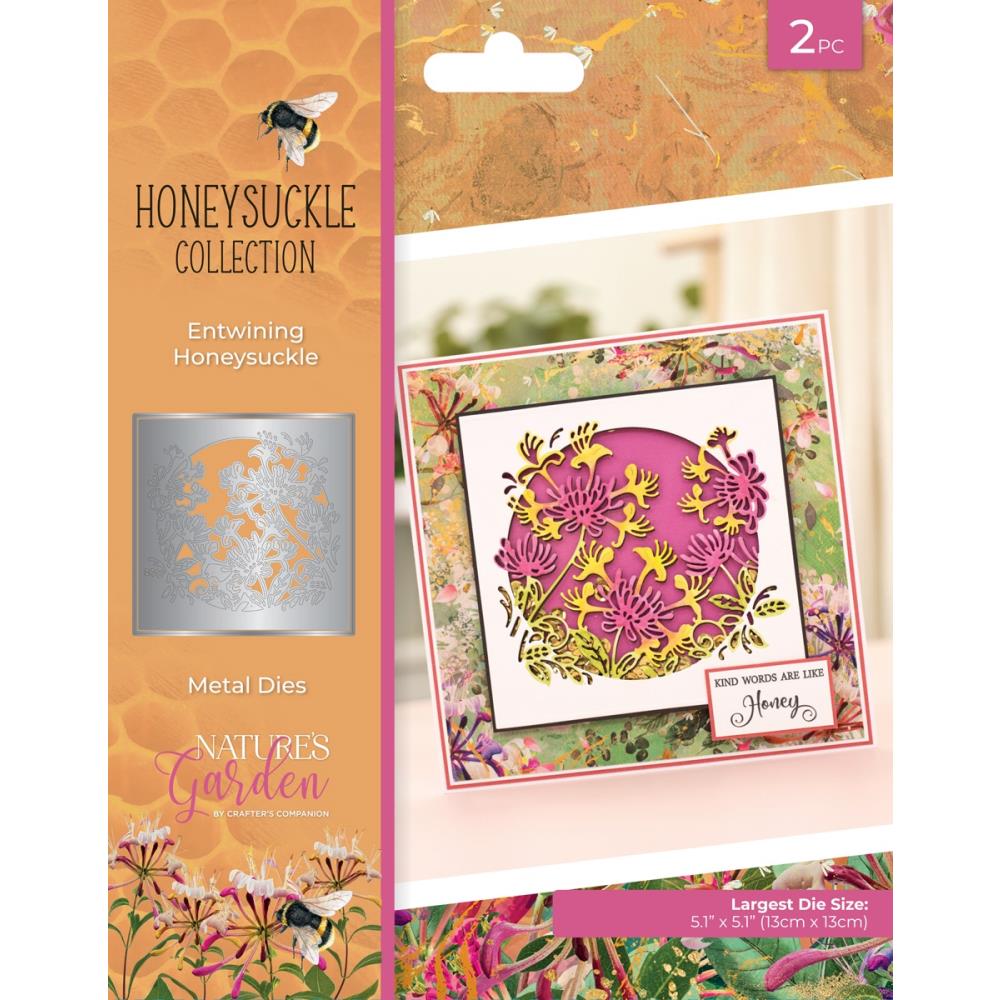 Crafter's Companion Entwining Honeysuckle Dies ng-hs-md-enho