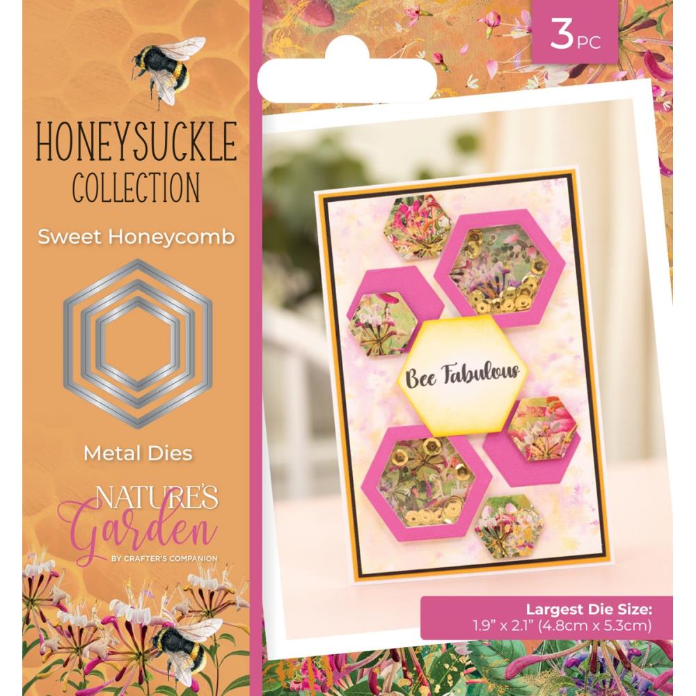 Crafter's Companion Sweet Honeycomb Dies ng-hs-md-swhc