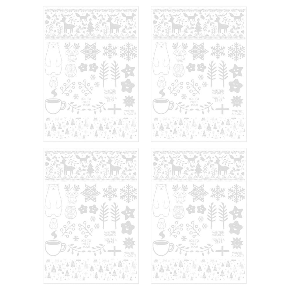 Tonic A Very Festive Fayre Foil Fusion Adhesive Sheets 5563e Detailed View